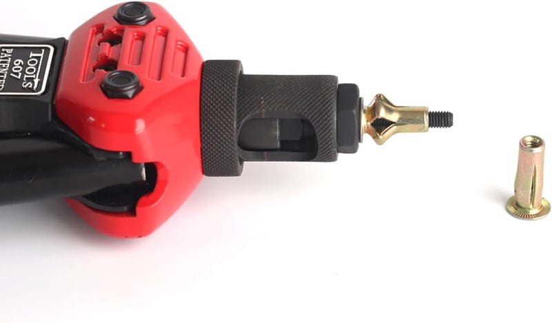 CORWIN Store M5 Extended Rivet Nut Gun Mandrels and Nosepiece Set, Specifically Designed for Installing Pre-bulbed Rivet Nuts and Similar Threaded Inserts Multi Grip - Image 3